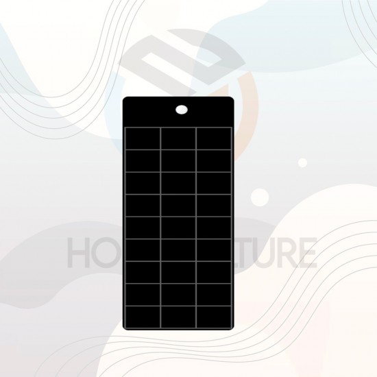 Siyah Yapışkan Plaka Tuzak 25*40